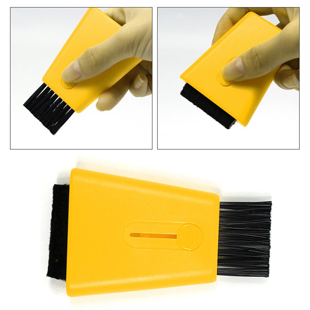2 In 1 Cleaning Brush Computer Monitor Keyboard Cleaner Screen Wipe Retractable Double Head Laptop Phone Screen Dust