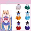 Atemberaubendes Sailor Moon Stil Kleid mit exquisiter Verarbeitung für Halloween Cosplay