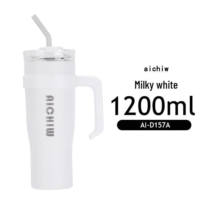 Ai Qi Wu Jumbo Insulated Straw Tumbler