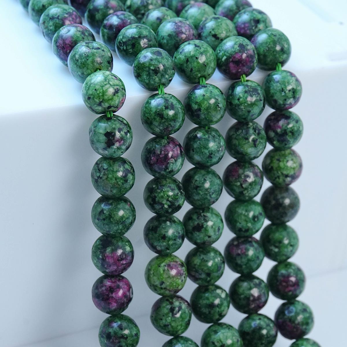 

Оптимизированные белые бусины из натурального камня для самодельных браслетов из бисера 8mm round beads (47 pieces)