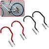 2Pcs Bike Wall Mount Stand Holder Bicycle Storage Hooks Cycle Hanger Brackets