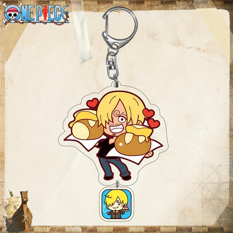 One Piece Luffy Acrylic Keychain - Chopper, Zoro, Anime/Manga, 2D Acrylic Keychain/Cartoon Keychain Gift