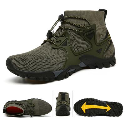Wanderschuhe für Herren, Outdoor-Sportschuhe, lässig, wasserdicht, Campingschuhe, rutschfest, Sportschuhe, atmungsaktiv, Watschuhe für Herren