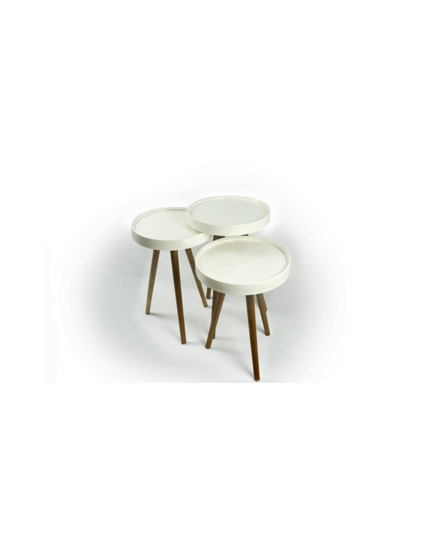 

Стол Gemini Venus Nesting Table Ecru