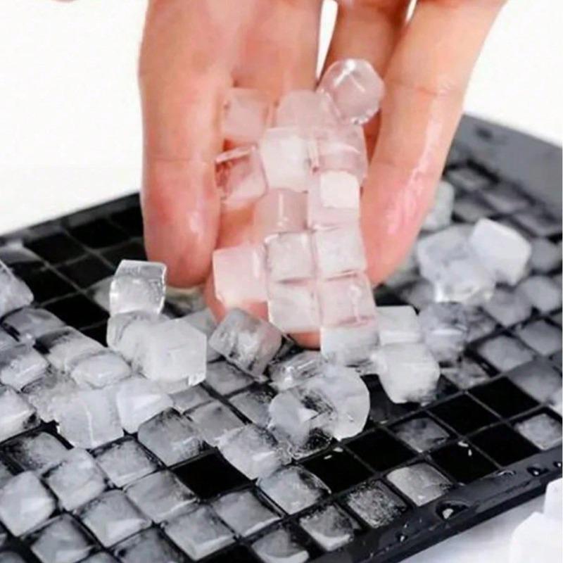 Food Grade Silicone Ice Cube Tray - 160 Grid 1cm Mini Square Molds Ready Stock for Cocktail Whiskey Coffee Kitchen Gadgets