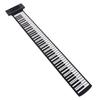 Foldable Piano Keyboard Rechargeable LED Display 128 Tones 128 Rhythms MIDI Output Support 14 Demo Songs 88 Keys