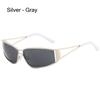 Fashion Punk Goggles UV400 Protection Unisex Y2K Sunglasses for Women Driving Sports Shades