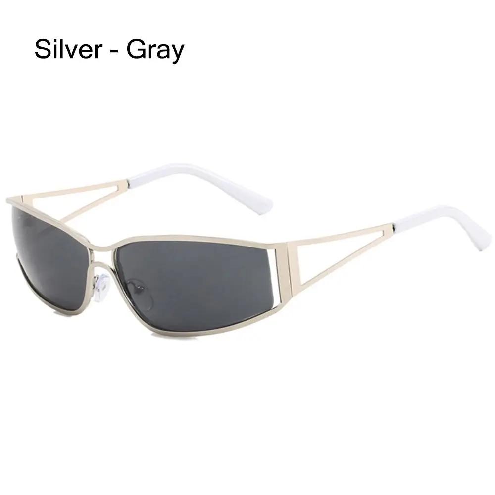 

Fashion Sports Punk Goggles UV400 Driving Women s Sunglasses Y2K Shades Unisex