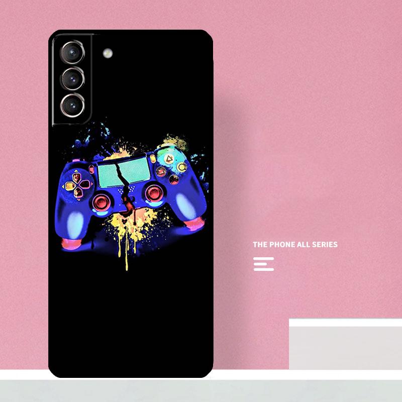 Cool Gaming Controller Phone Case For Samsung Galaxy S26 S23 Ultra S20 S21 S22 S24 S25 Plus S10 S25 FE Cover Coque