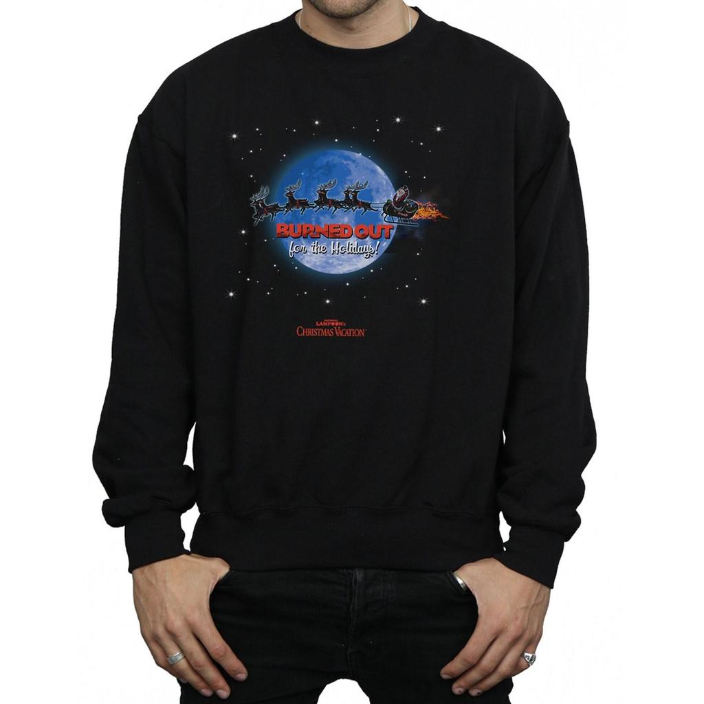National Lampoon´s Christmas Vacation Mens Burned Out Sweatshirt
