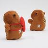 Clearstone Capybara Plush Keychain Chabimaru Lobster with Music 13cm Brown