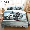 Motor Dekbedovertrek Set Raceauto 3d Dekbedovertrek Set Dekbed Bed 140x200cm Maat Voor Kinderen Mode Luxe Coole Auto Decor Thuis