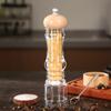 Manual Acrylic Pepper Salt Grinder Adjustable Coarseness Salt and Pepper Bottle  Dinning Table