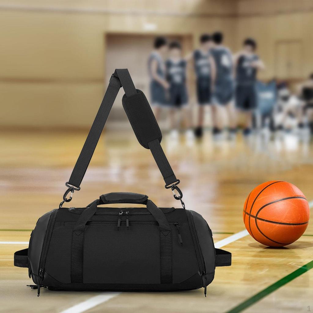 Crossbody Bag Overnight Adjustable Shoulder Strap Waterproof Gym Travel Duffle for