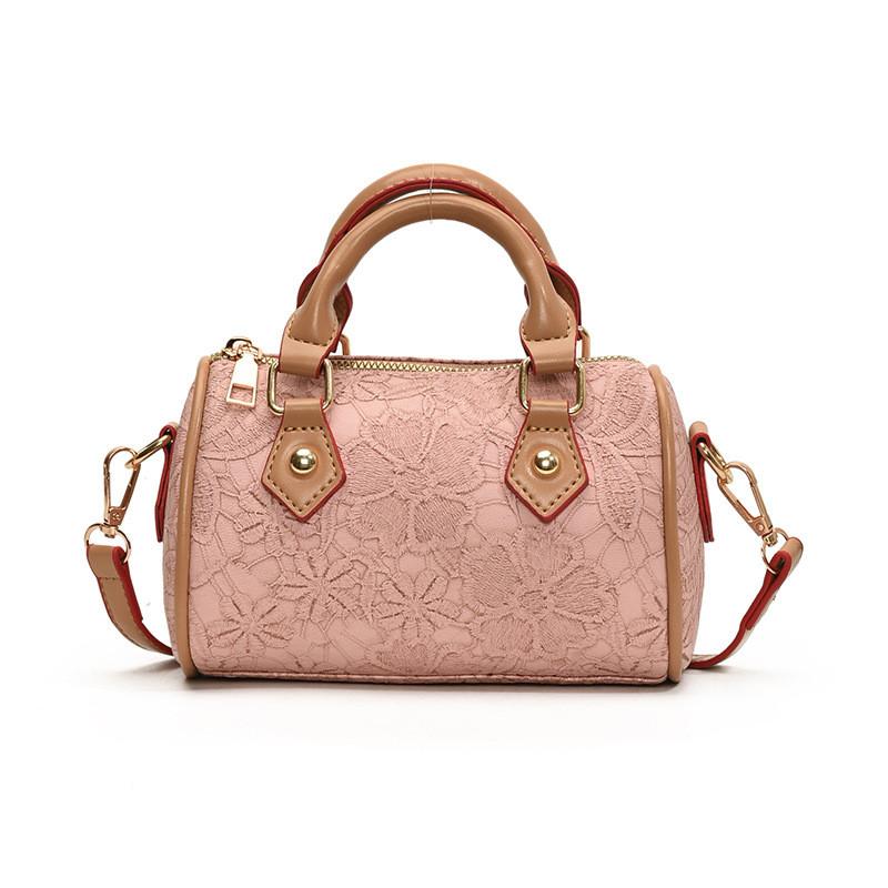 Mini Korean Stylish Girls Bucket Bag With Floral Design For Trendy Fashion Kids