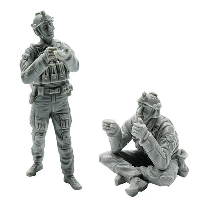 Conjunto de Figuras Arqueiro Magic Factory Kit de Resina MGF7501 1/35 Stinger/Javelin