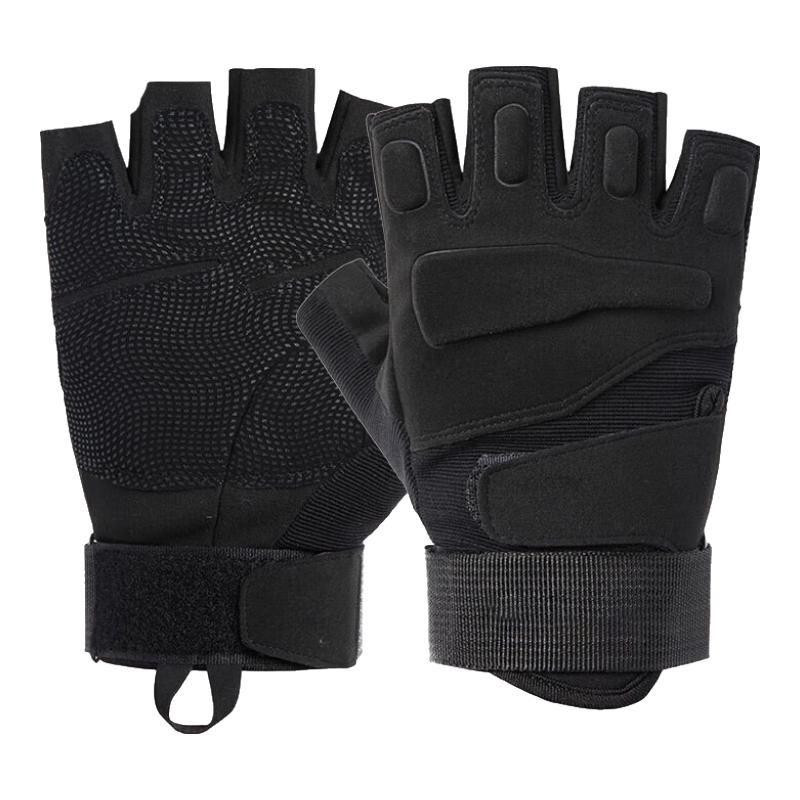 Tieqin Men's Tactical Half-Finger Training & Cycling Gloves