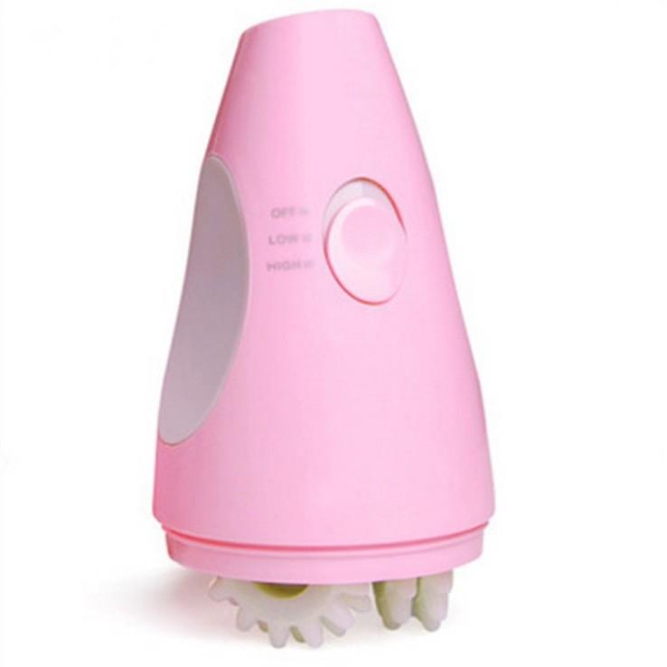 

Новый многофункциональный роликовый массажер 3D электрический косметический прибор устройство для похудения ручной аппарат для сжигания жира Формирование мышц человека US Plug розовый