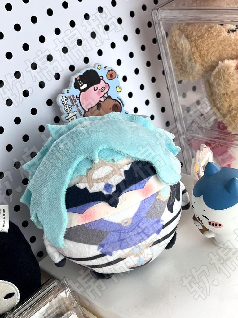 10 ס"מ גנשין אימפקט דוקטור פנטלונה בובת קטיפה עגולה צעצועי קטיפה הדוקטור רגראטור בובות קטיפה תליונים מחזיקי מפתחות מתנות