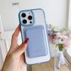 Magnetic Card Slot Clear Phone Case For iPhone 16 Pro Max 15 14 Pro 13 12 11 for Magsafe Shockproof Metal Lens Frame Protection Cover
