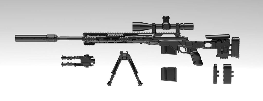 Tomytec Little Armory LA063 XM2010 Type Plastic Model 312086