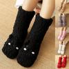 Ženy udržují teplo Skateboardové ponožky Podlahové ponožky Snow Socks Plus sametové zesílení