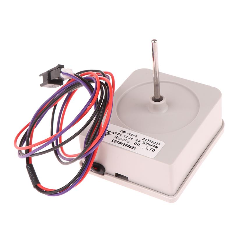 Dc13.2V 2W 2600U/min Doppeltür-Kühlschrank-Lüftermotor Zwf-10-2 Kd-318W.5-10 Kühlschrank-Lüfter