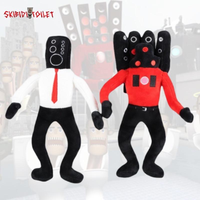 Bookfong Skibidi Toilet Speakerman Plush Toy, Funny And Adorable Animal Design, Short Plush Material, Perfect For Young Adults