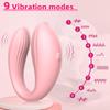 Wearable Couples Pleasure APP Control Vibrator Silicone Waterproof Adult Sex Toys G-Spot 10 Vibration Modes Masturbator Dildo