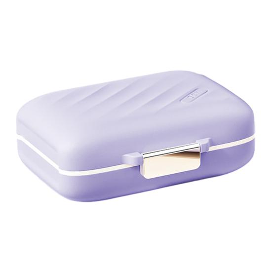 Yousheng Medicine Storage Box, Large Capacity 7 Compartment Weekly Pill Organizer, with Moisture Proof Seal Design, Portable Travel Medication