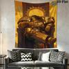 Imperium of Man Wall Tapestry Aesthetic Wall Hanging Printed Fabric Blanket Decorative Tapestries for Bedroom Living Room Home Decor