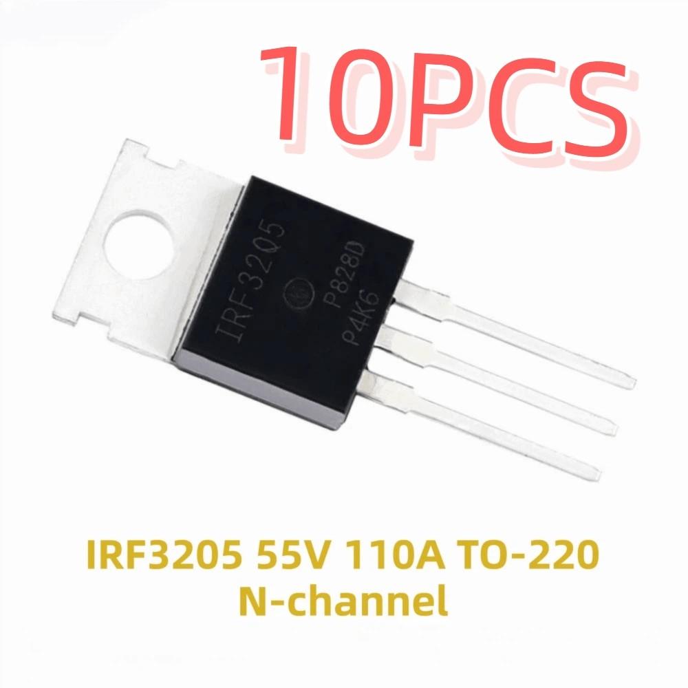 10Pcs IRFZ44N IRF3205 Voltage Regulation Module IRF1404 Power MOSFET Transistor Power Module  Module