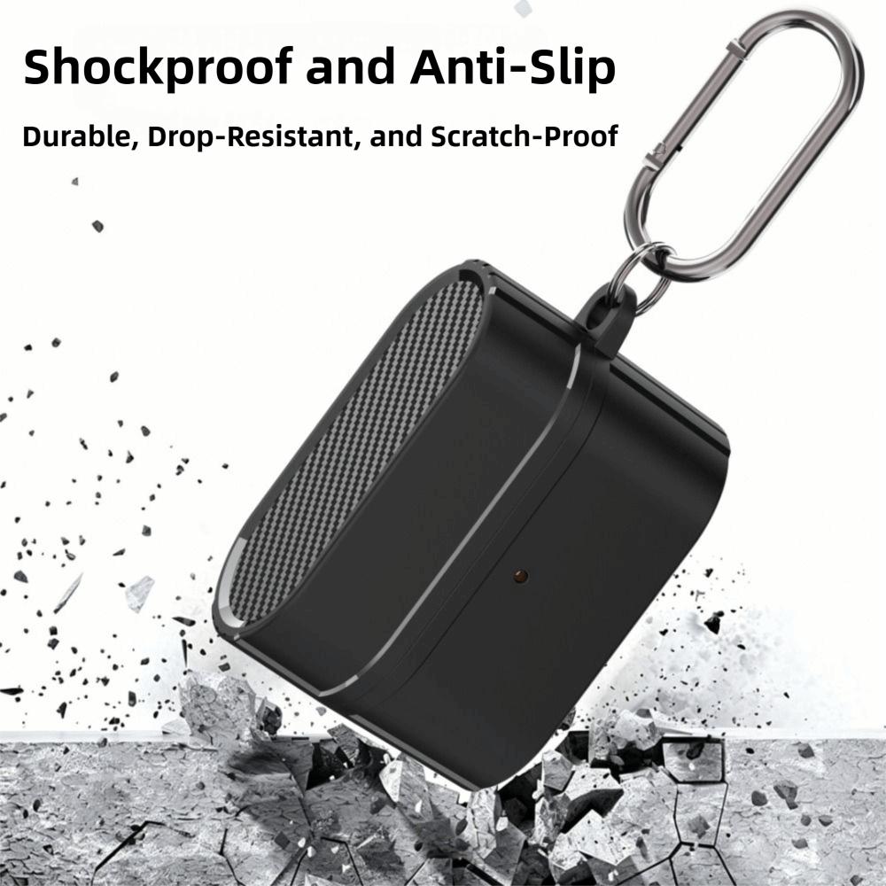 Magnetické pouzdro na sluchátka se vzorem uhlíkových vláken Prachotěsné příslušenství pro sluchátka Sony WF-1000XM6
