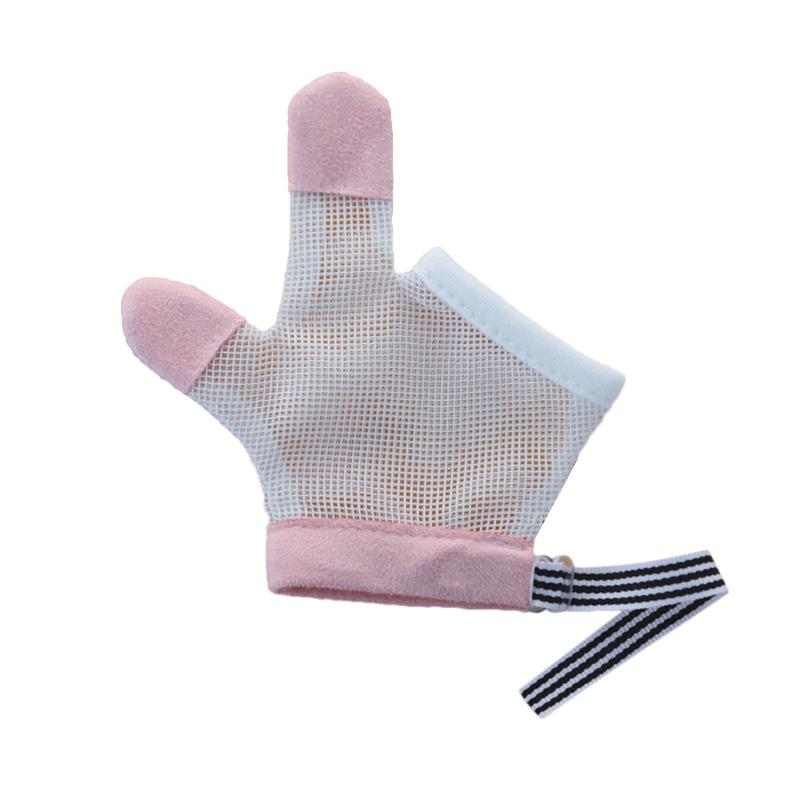 1 pár ochranných rukavic proti kousání a jedení rukou pro děti, kojence, miminka, prevence kousání prstů a nehtů, rukavice pro batolata, děti, neškodný set