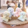 1Pc 12Cm Big Tail Dinosaur Plush Doll Car Key Chain Bag Pendant Cute Doll Couple Backpack Pendant Key Chain