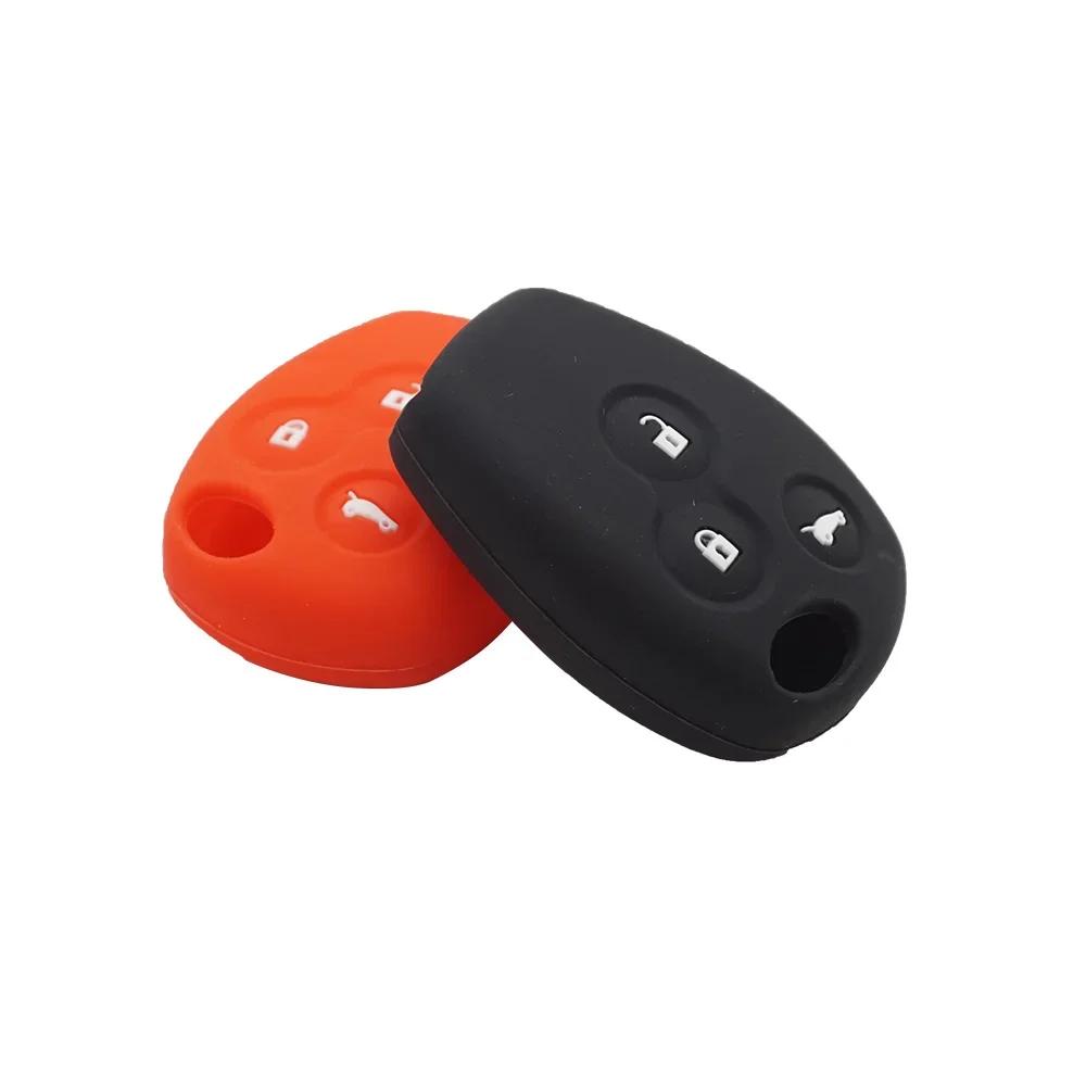Cocolockey For Renault Trafic Vivaro Primastar Opel Movano Kangoo Logan 2 Clio 3 Buttons Silicone Keys Fob Car Key Cover Case