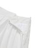 Covernat Woman Balloon Mini Skirt White