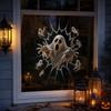 Halloween Window Sticker House Scene Holiday Decoration for Home