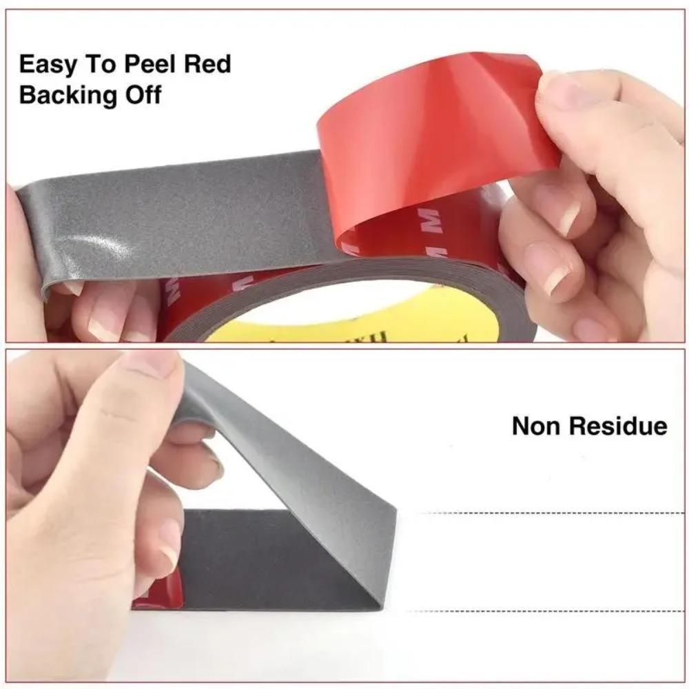3M Automotive Adhesive Tape Double Sided Strong High Viscosity for Car Parts High Temp Resistant Fixing Mounting Patch Tape