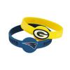 Irregular Shape Silicone Wristband with Color Print and Embossed Pattern