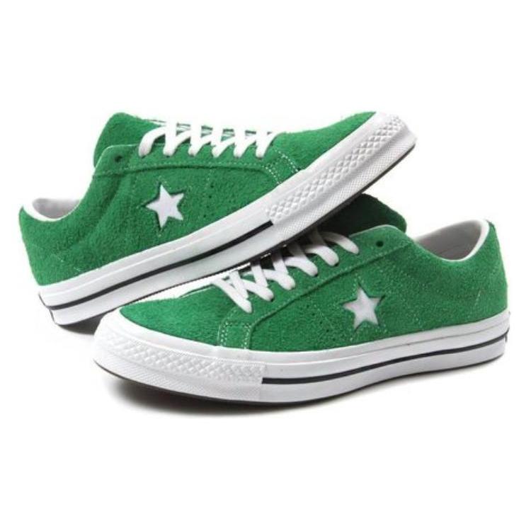 One Star Converse Ox 'Green Suede' 161240C