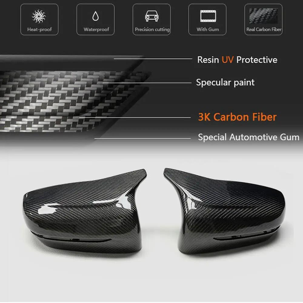 M-Look Carbon V2 Mirror Caps for BMW 7 Series G11/G12