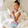 Girls Jewelry Purse Bracelet Necklace Earrings Set Dress up Pretend Play Gifts Kids Toddler for Princess Birthday Crossbody Bag