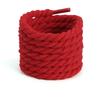 8MM Durable Cotton Shoelaces Replacement Laces for Shoes Round Thick Hemp Rope Shoe Laces Width 8MM Length 120CM Unisex