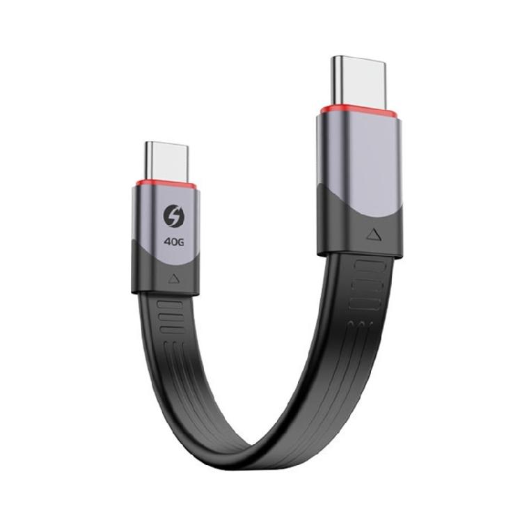 40Gbps Type-C To USB C Cable 15CM Type C To C Male PD240W Fast Charging Cord Specially for Game Tablets Phones