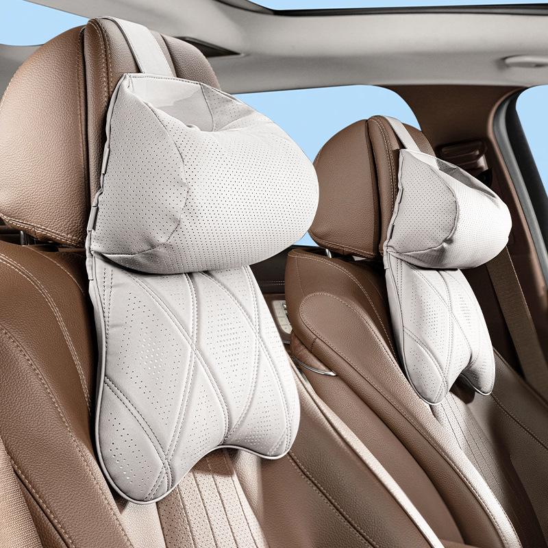 L60 Headrest Lumbar Support Pillow - Comfortable Neck Protection Car Accessory