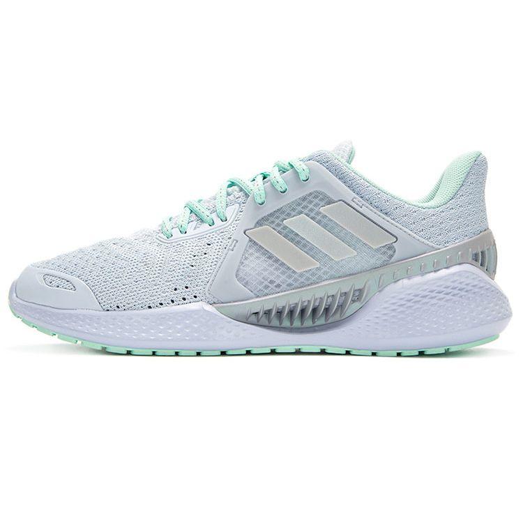 Adidas Climacool Vent Breathable Comfortable Sports Shoes Women Sneakers Light-Blue White Gray FZ2405