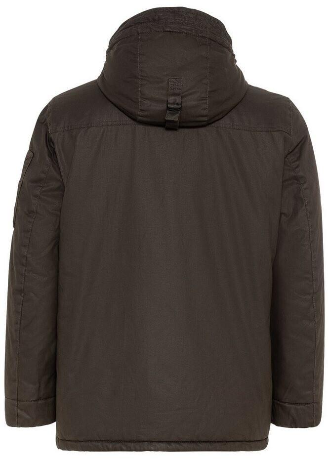 Зимняя куртка Camel Active из вощеного холста с капюшоном (420760-2O71) коричневая