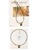 Original Natural Stone Beaded Colorful Necklace – High-End Crystal Retro Collarbone Chain