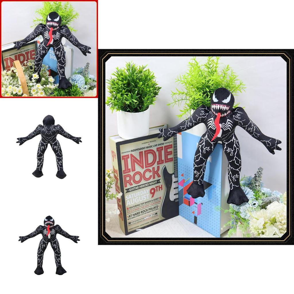 Venom Plush Toy Super Soft Plush Doll Cute Cartoon Character For Kids And Collectors